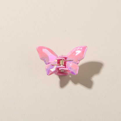 Beau - Glossy Butterfly Shape PS Alloy Claw Clip