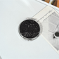 Mirroray - Portable Sequin-Look Round Compact Mirror