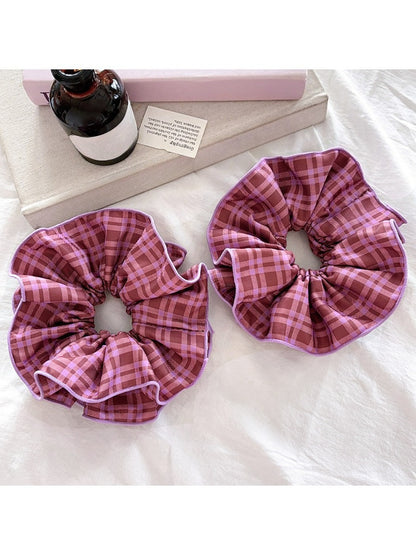 Gifty - Grid Fabric Four Layer Hair Loop