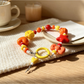 Keypus - Colorful Acrylic Beaded Bag Charm Keychain