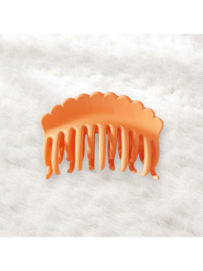 Beau - Wave Design Plastic Large Tooth Claw Clip