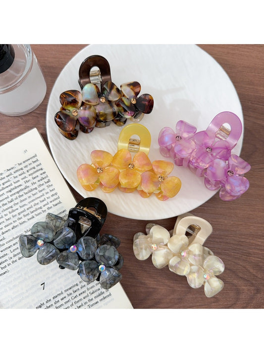 Beau - 3D Colorful Floral Hair Clip