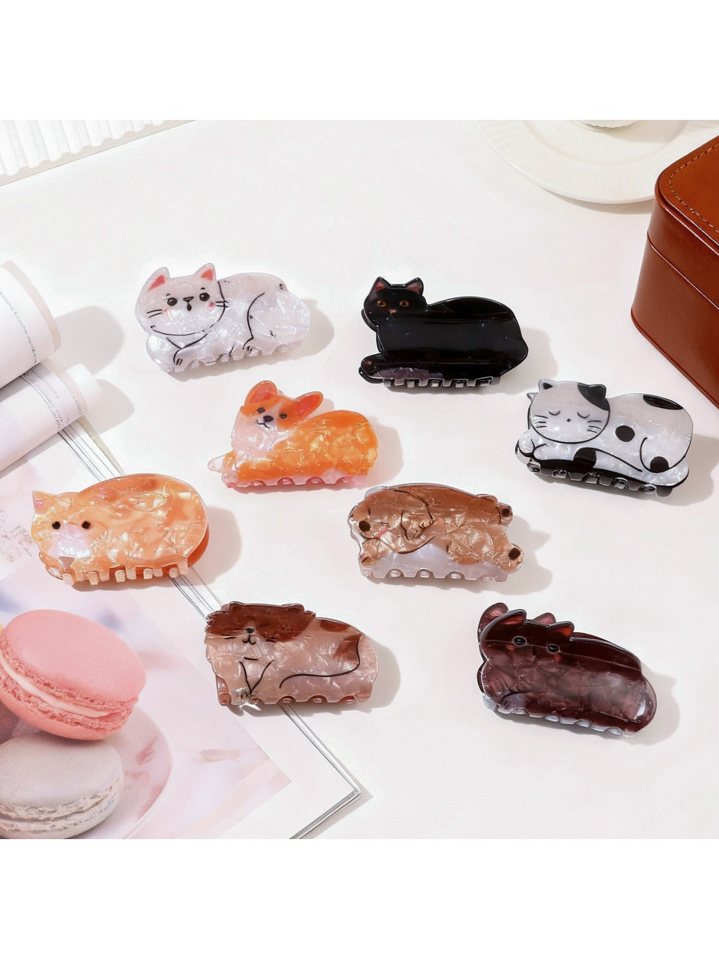 Beau - Kitten and Puppy Themed Claw Clip