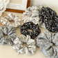 Gifty - Floral High Stretch Polyester Scrunchie