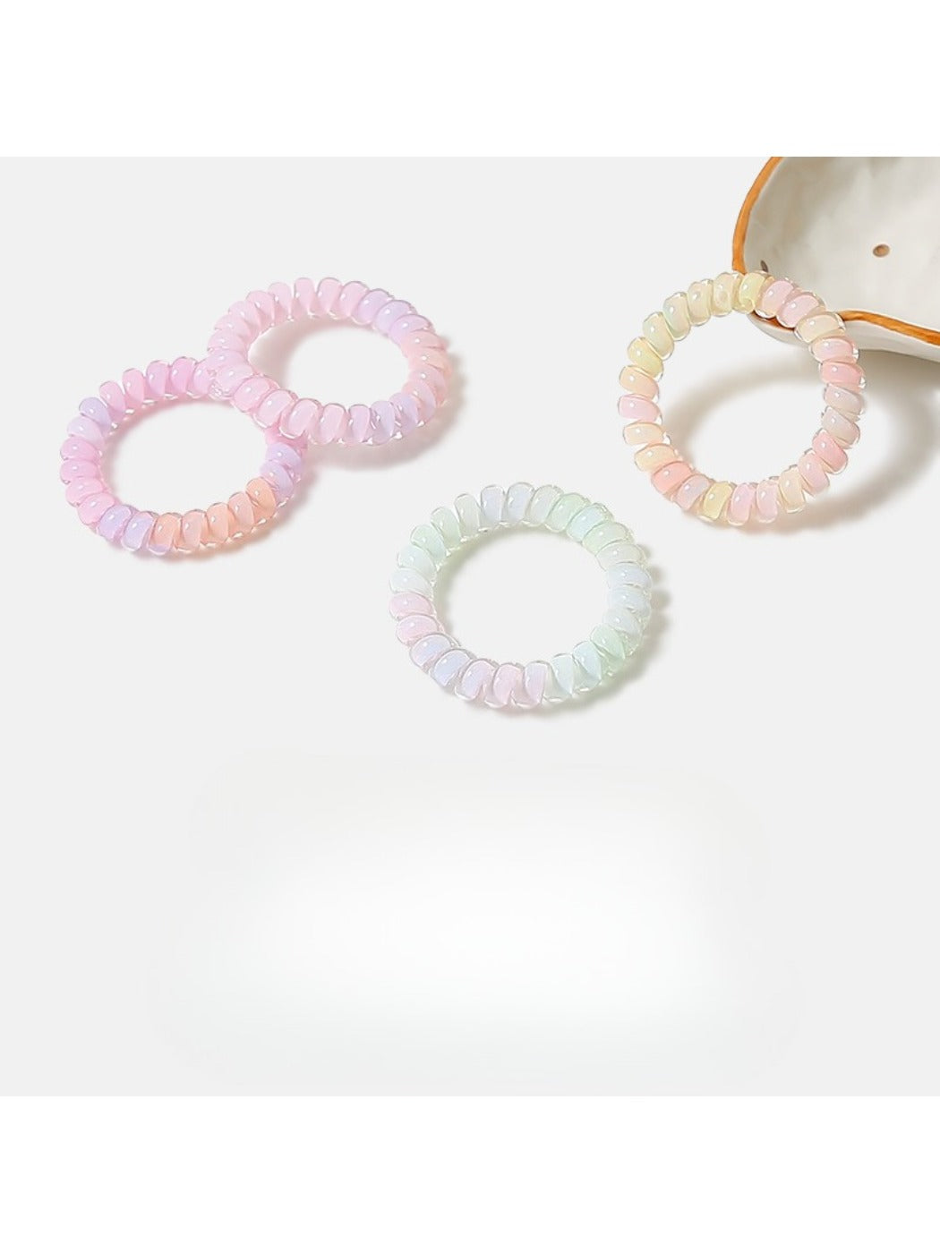 Gifty - 2 Pack Spiral Hair Ties Set