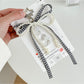 Keypus - Sweet Style Bear Phone Strap Beaded Keychain