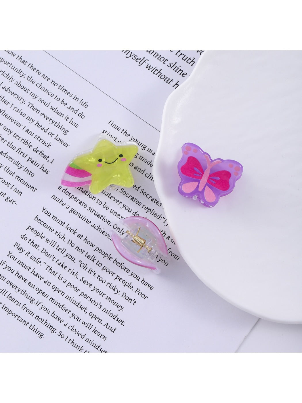 Beau - Cute and Colorful Design Hair Clips