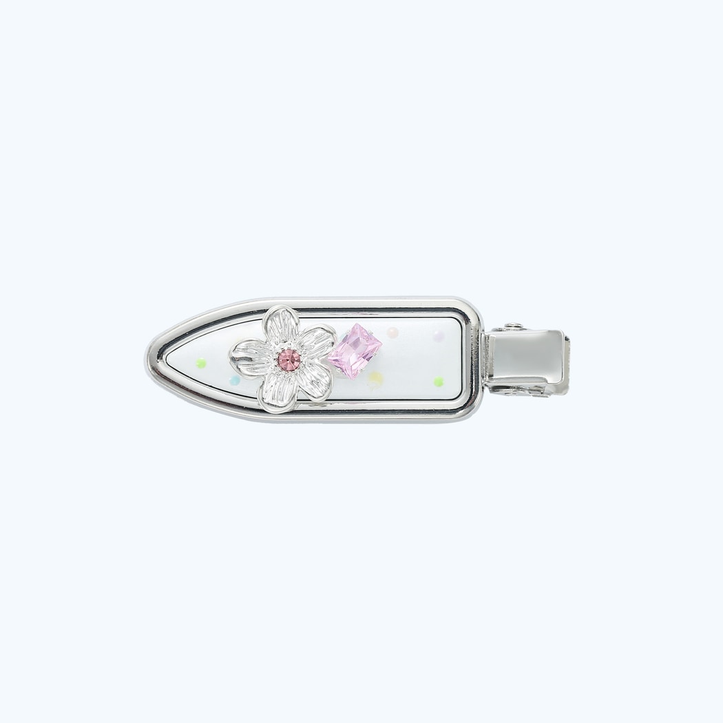 Beau - Glossy Modern Petal Accented Hair Clip