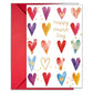 Carduria - Valentine's Day Heart Motif Greeting Card