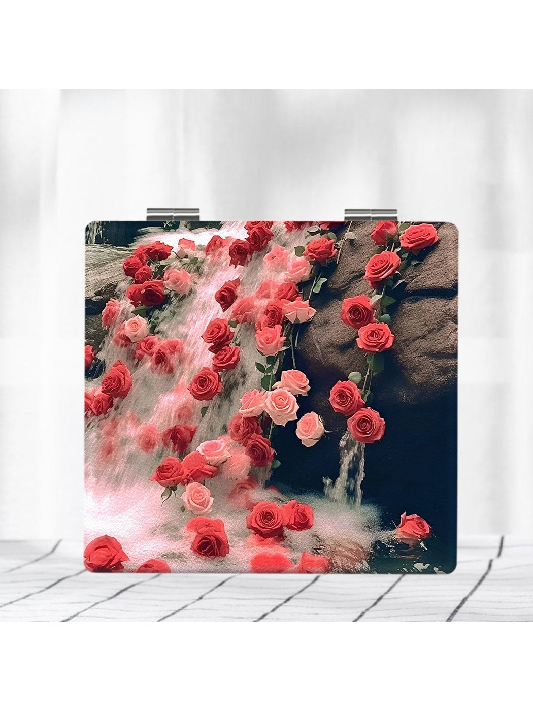 Mirroray - Oil Painting Print Folding Makeup Mirror