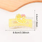 Beau - Square Fruit Print Hair Claw Clip
