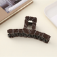 Beau - Large Line Detail Geometric Claw Clip
