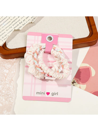 Gifty - Adorable Colorful Hair Tie Set