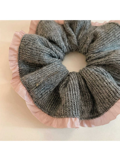 Gifty - Chunky Scrunchies Knit Hair Ties