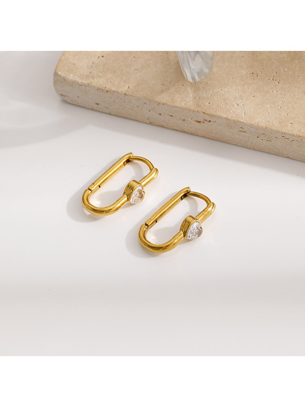 Earedge - Valentine Day Minimalist Hoop Earrings