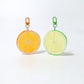 Keypus - Playful Lemon Orange Citrus Keychain