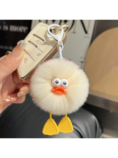 Keypus - Cute Duck Ball Keychain
