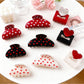 Beau - Minimalist Heart Pattern Hair Claw Clip