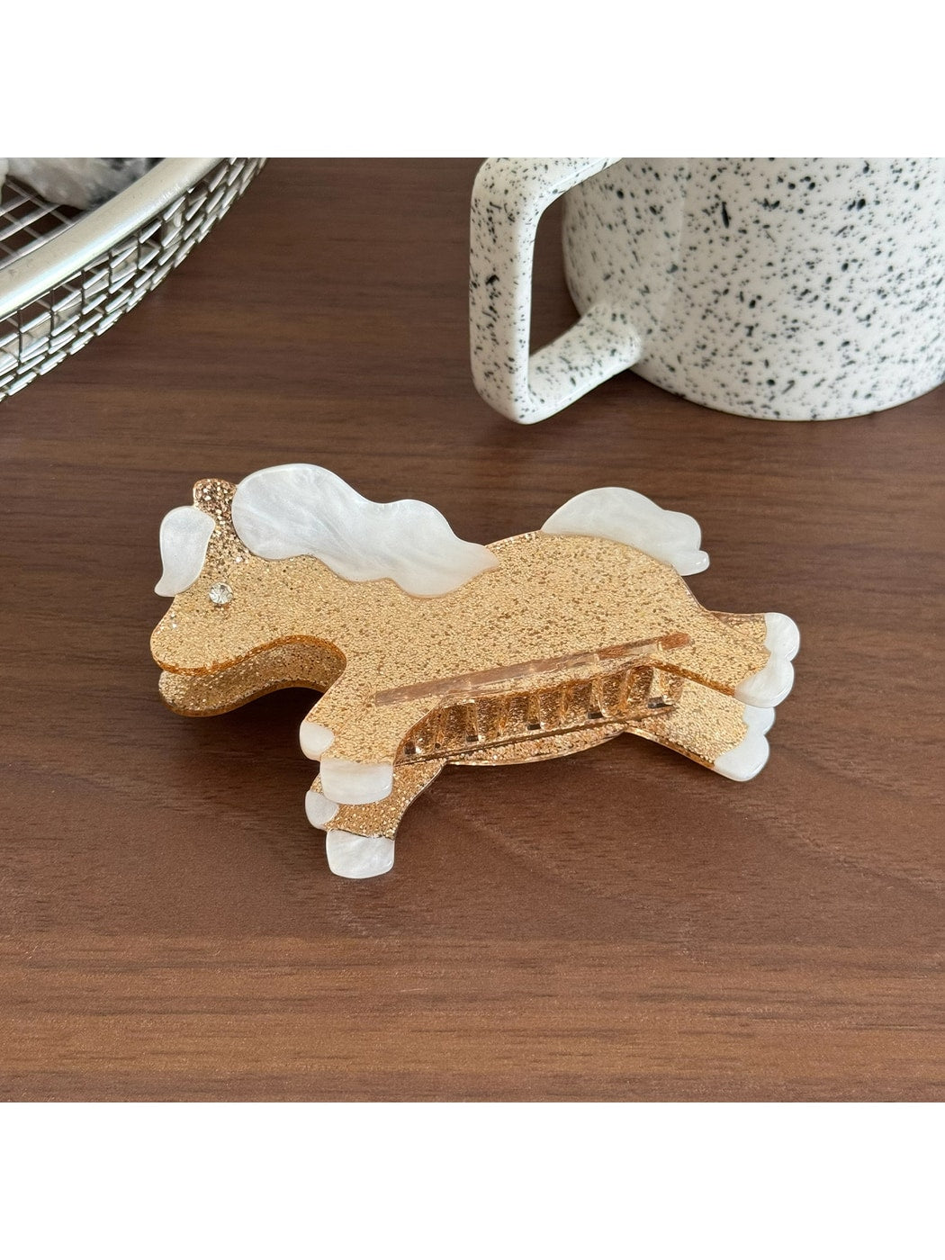 Beau - Acetate Horse Shape Fashion Hair Claw Clip