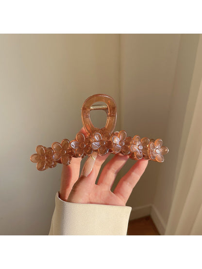 Beau - Elegant Floral Design Hair Claw Clip