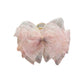 Beau - Soft Sheer Bow Patterned Claw Clip