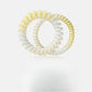 Gifty - 2 Pack Coiled Hair Ties Set