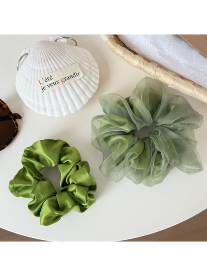 Gifty - Sweet Style Polyester Fabric Hair Scrunchie