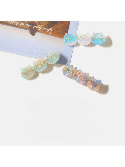Beau - Colorful Cat Shaped Hair Clips