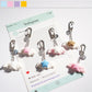 Keypus - Cute Angel Wing Keychain