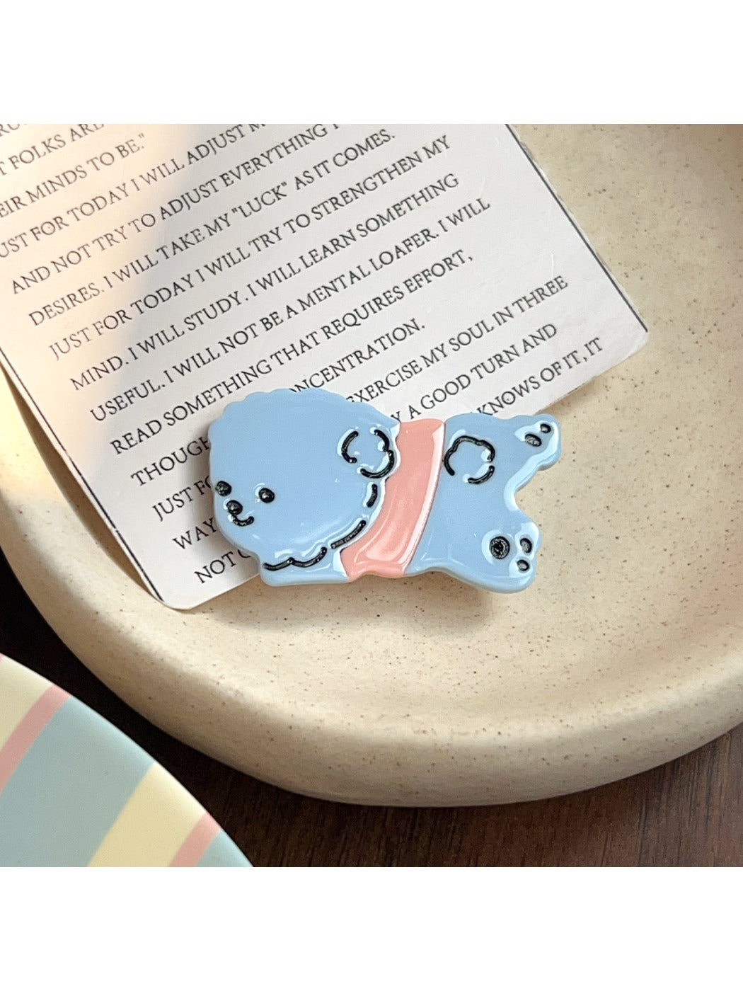 Beau - Cute Cartoon Dog Hair Clips