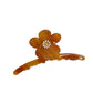 Beau - Flower Shaped Acetate Hair Claw Clip