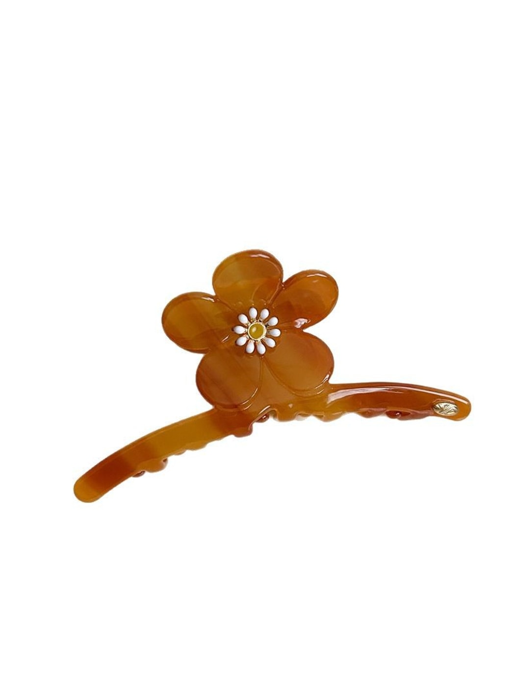 Beau - Flower Shaped Acetate Hair Claw Clip