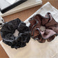 Gifty - Leopard Print Pleated Hair Loop