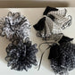 Gifty - Sheer Polka Dot Hemmed Scrunchie