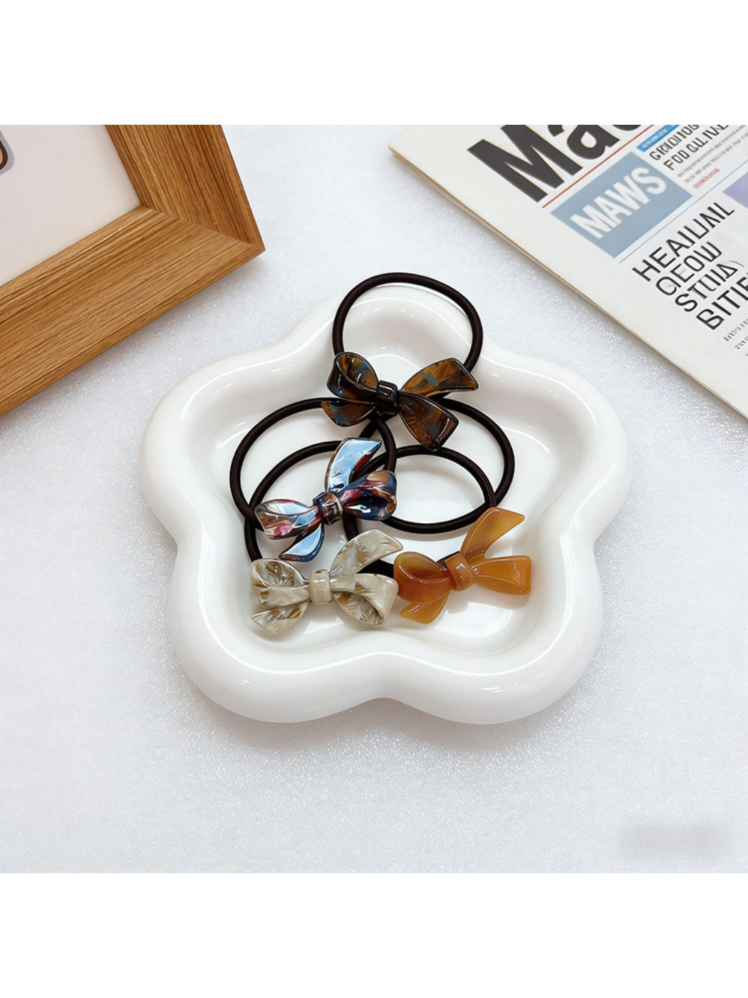Gifty - Colorful Bow-Shaped Hair Tie