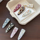Beau - Elegant Oval Floral Hair Claw Clip