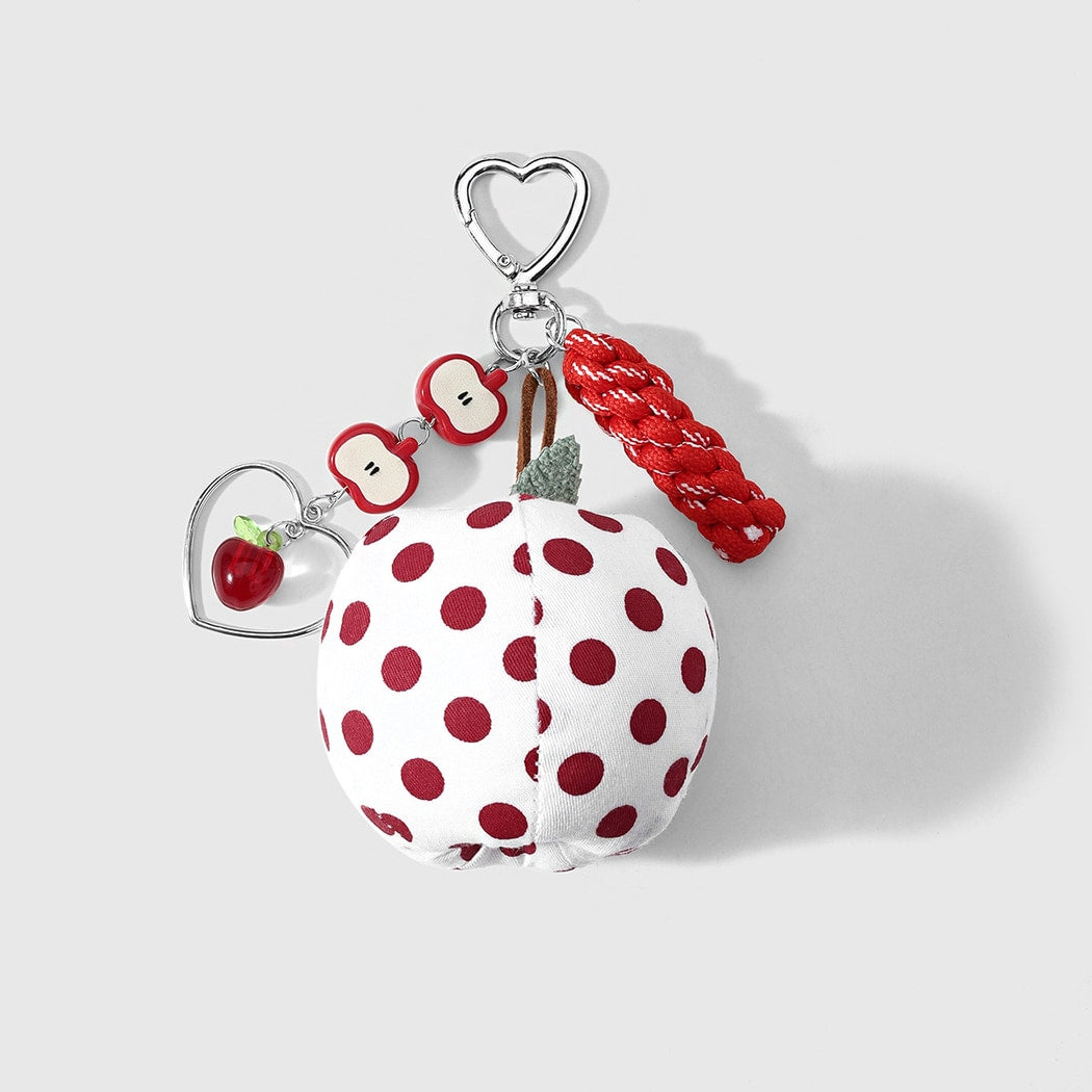Keypus - Cartoon Apple Fresh Charm Keychain