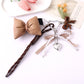 Keypus - Bow Heart-Shaped Woven Cord Keychain