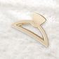 Beau - Minimalist Geometric Plastic Triangle Claw Clip