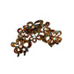 Beau - Openwork Flower Acetate Hair Claw Clip