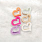 Beau - Modern Minimalist Hollow Heart Plastic Claw Clip