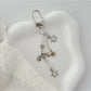 Keypus - Silver Star Charm Keychain