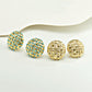 Earedge - Polka Dot Round Earrings