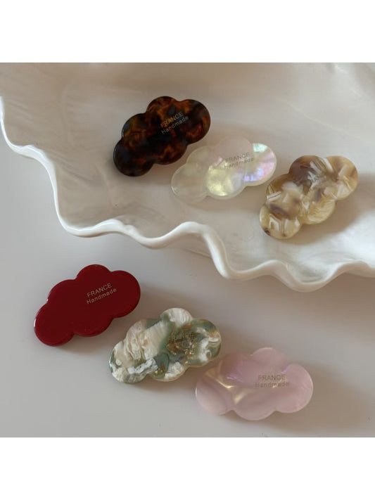 Beau - Beautiful Cloud Shaped Acetate Hair Clip