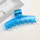 Beau - Clear Finish PC Geometric Hair Claw Clip