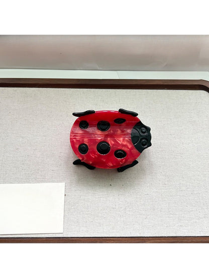 Beau - Seven-Spotted Ladybug Hair Clip