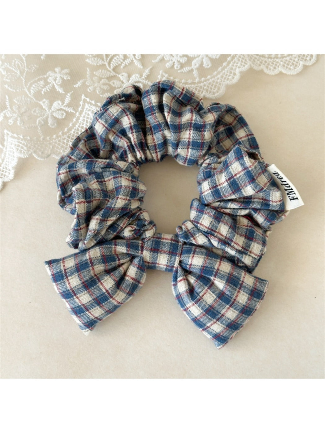 Gifty - Plaid Bow Hair Tie