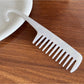 Minimalist Acetate Hair Comb with Hook Portable Long Comb for Travel