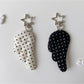 Keypus - Retro Angel Wing Fabric Charm Alloy Keychain