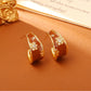 Earedge - Modern C-Hoop Earrings